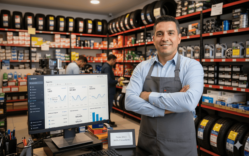 Pulpos Punto de Venta - Vista general del sistema