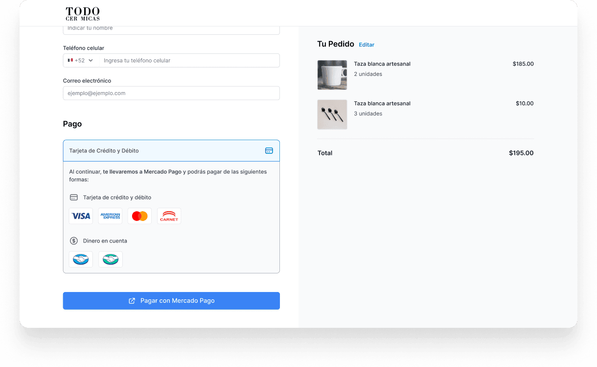 Métodos de Pago Flexibles
